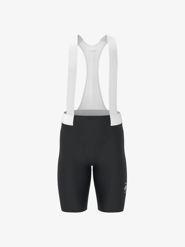 dash men black cycling bib shorts