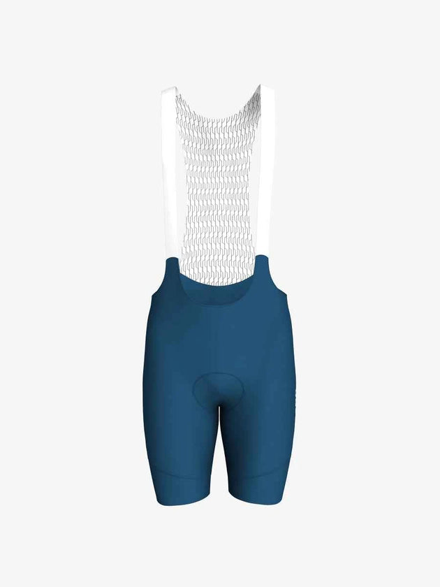 Dazzling Men's Bib Shorts - Blue