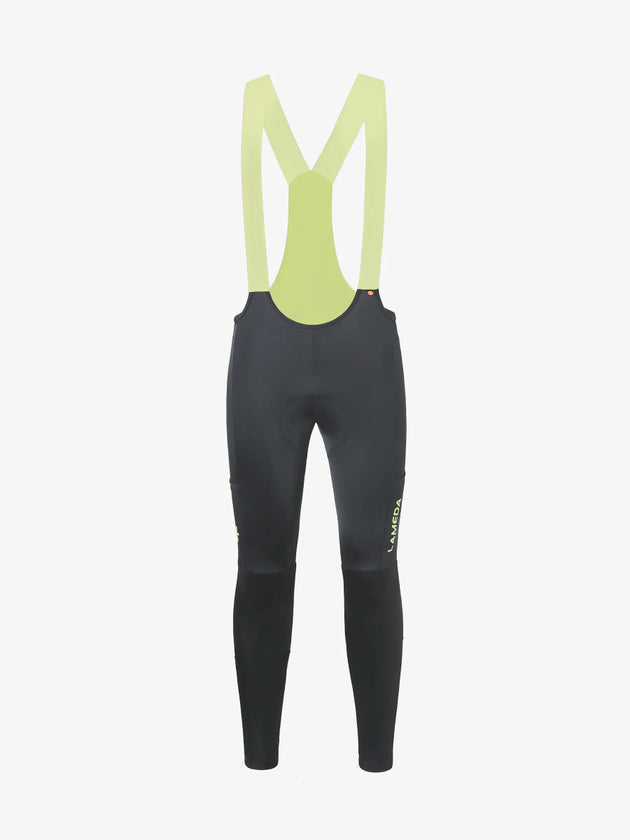 Lameda 20th Anniv. Special Thermal Men's Bib Tights - Dark Grey