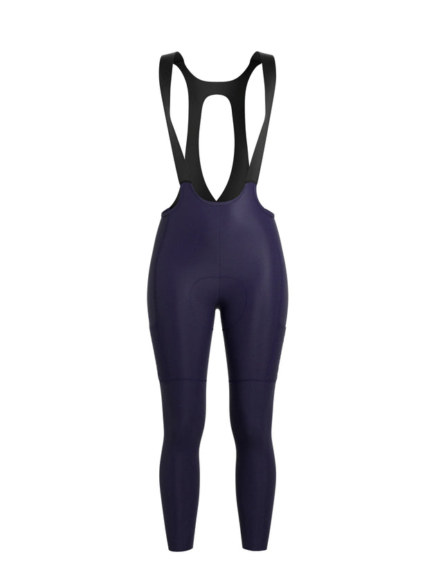 Bloom meadow purple women cycling bib pants