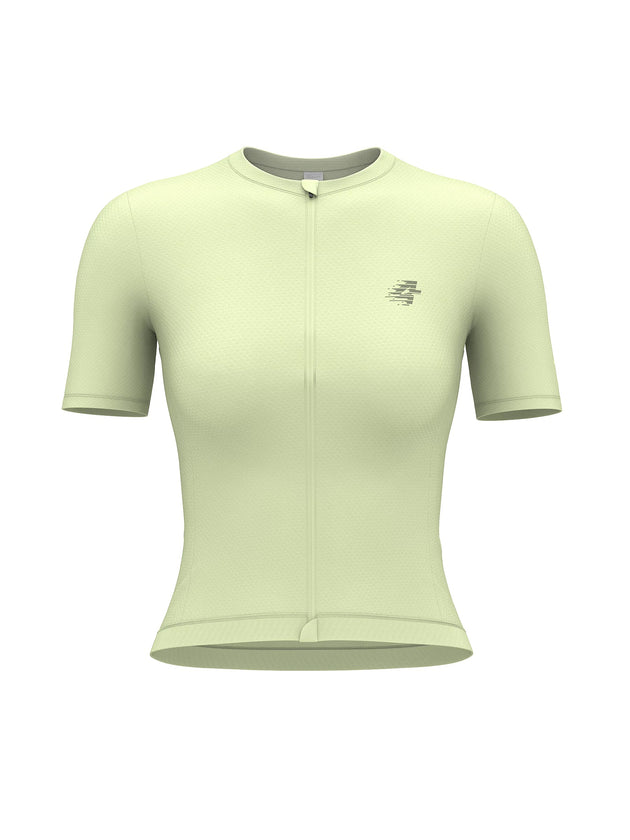 Quill Women Cycling Jersey - Pear Yellow