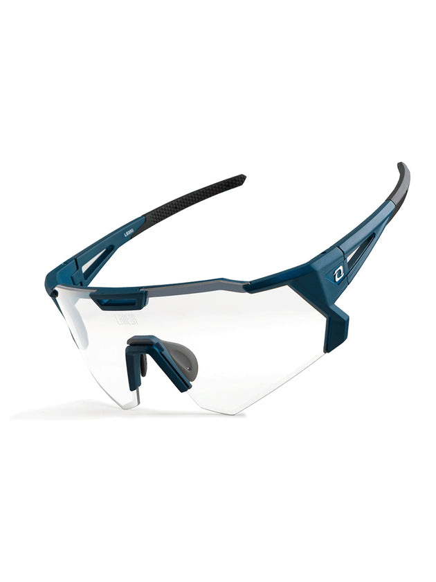 LS350 blue photochromic cycling sunglasses anti fog