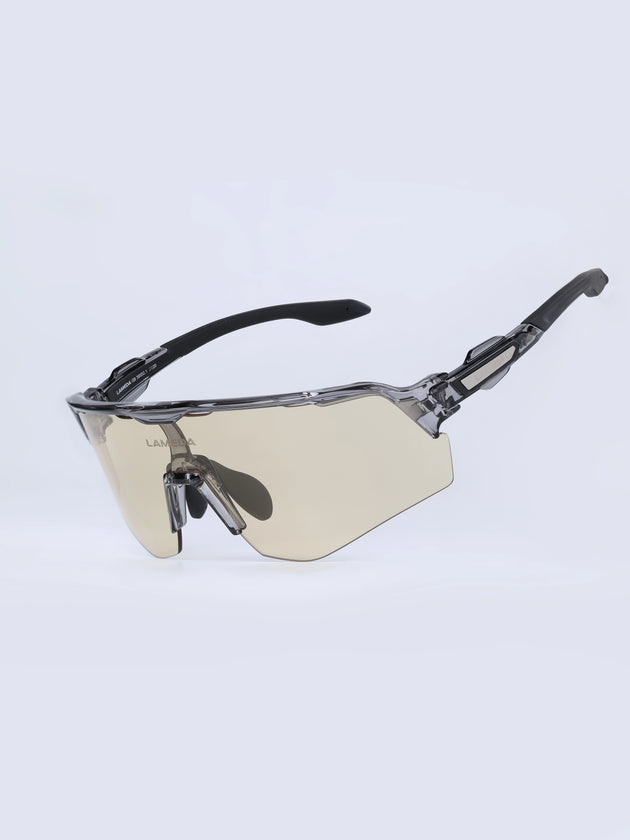 LS550 gray photochromic cycling sunglasses