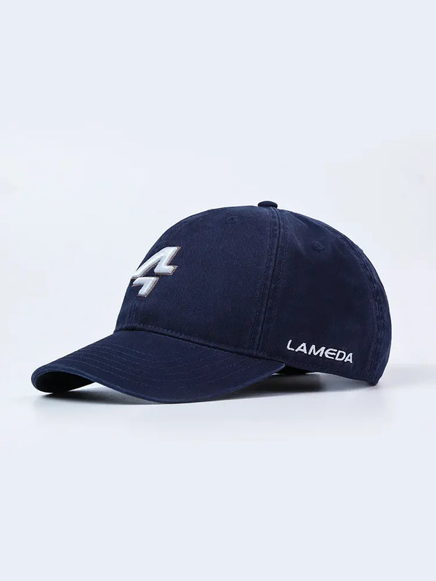 Unisex Adjustable Cotton Cap - Navy