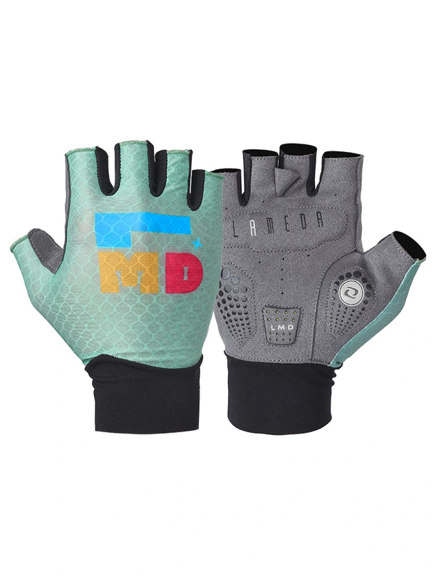 LMD Green bike gloves