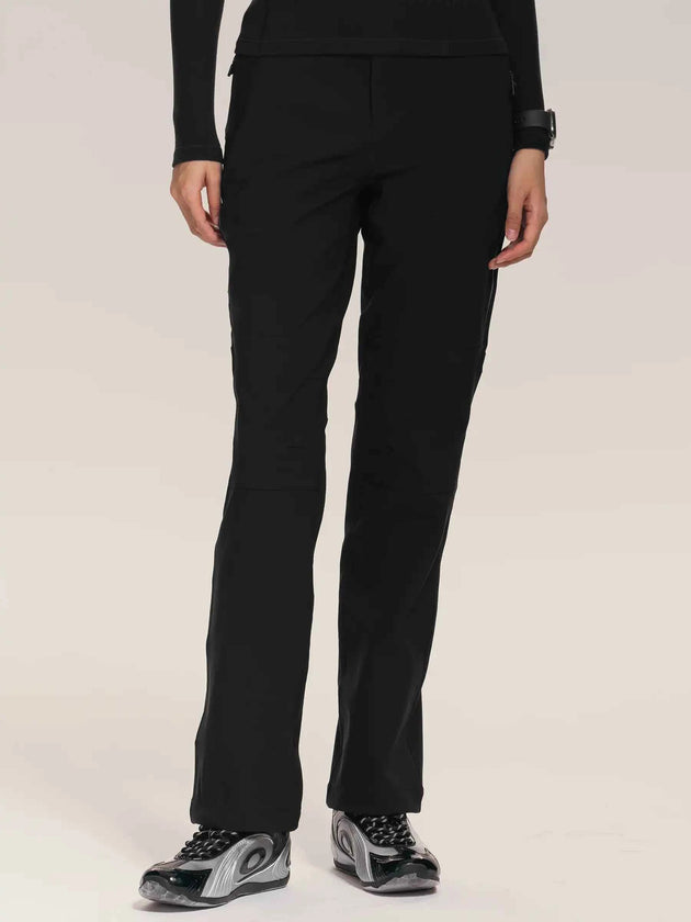 Women's Thermal Cargo Pants No Pad - Black