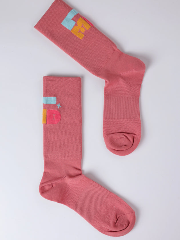 LMD PINK unisex sports socks