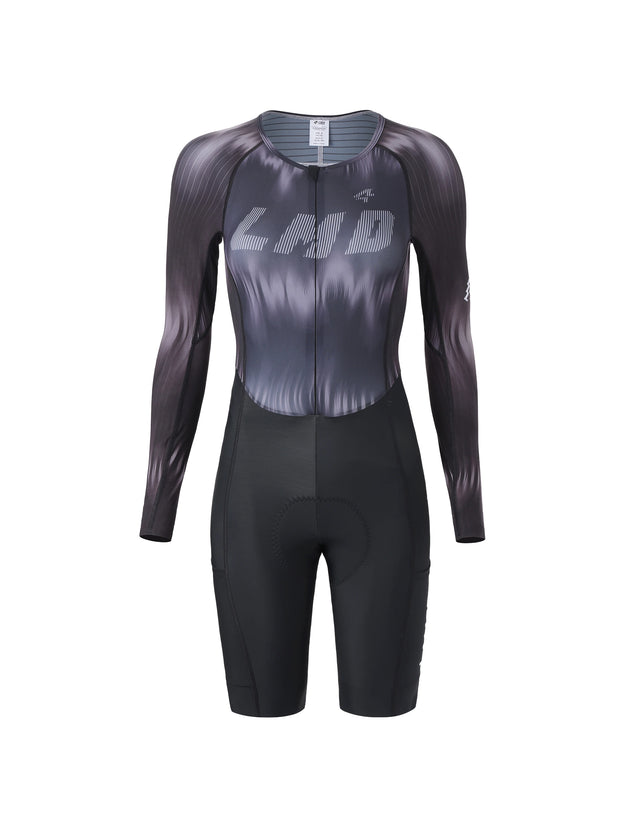 Women's Pro Cycling Skinsuit 2024SSS5228 - Black
