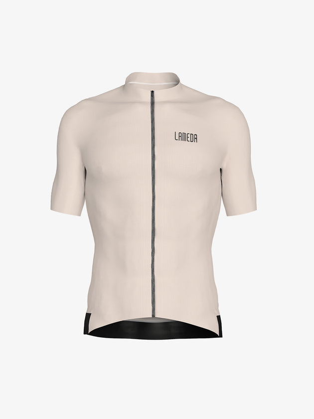Silver men cycling jersey khaki