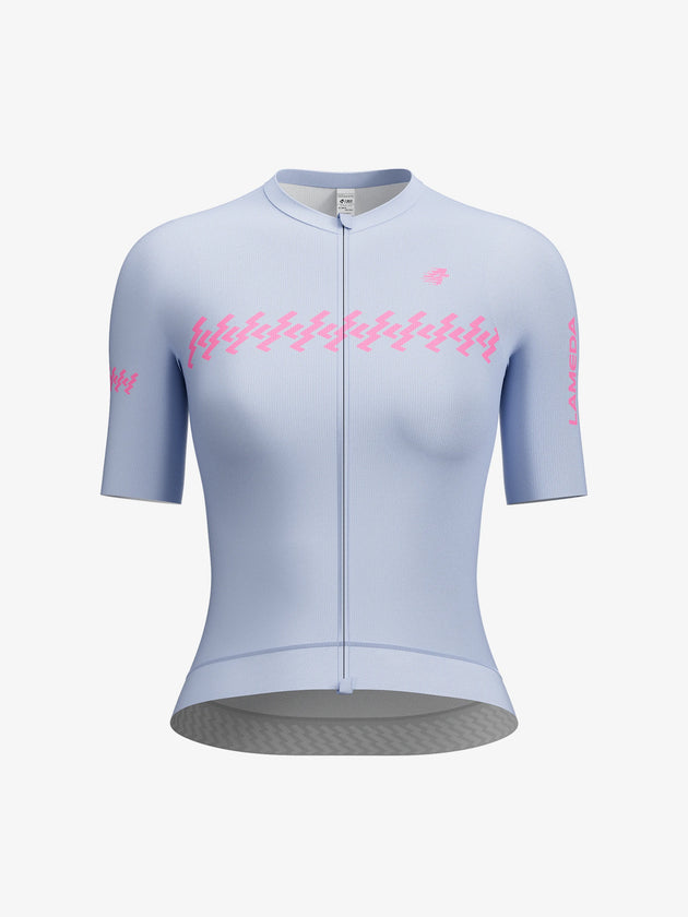 Slumber women short sleeve cycling jersey romantic purple