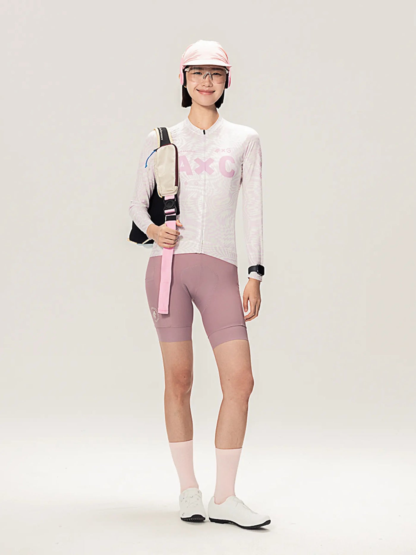A*C Unisex Cykeltröja LS - Rosa