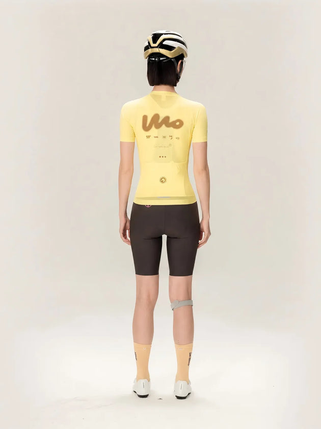 Wow Unisex Jersey Långärmad 2026SSZ898 - Gul