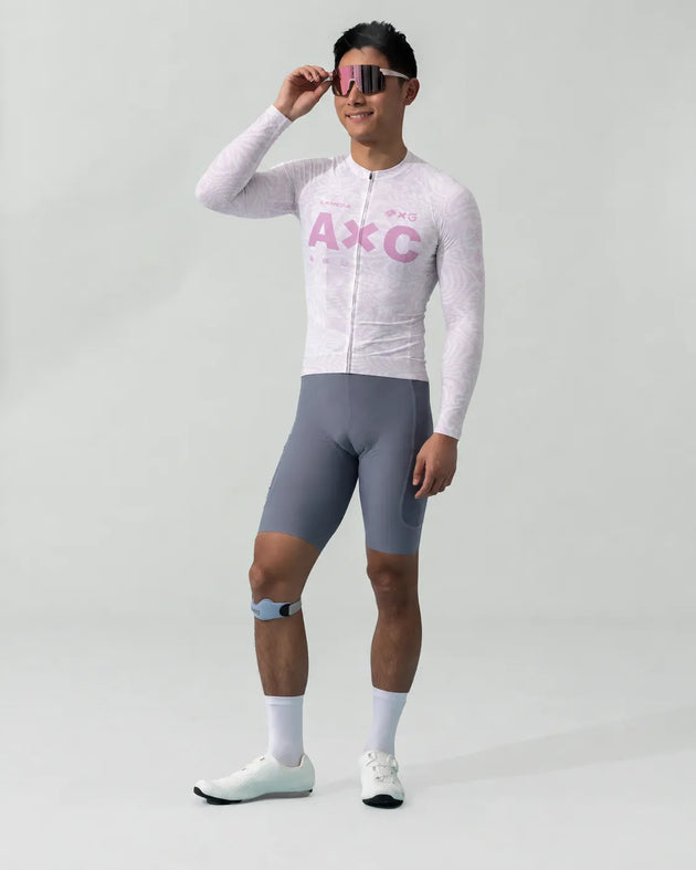 A*C Mens Cycling Jersey LS - Pink