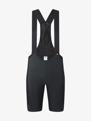 Lameda 21st anniv special men’s black cycling bib shorts with elastic interface padded seat area and sleek design