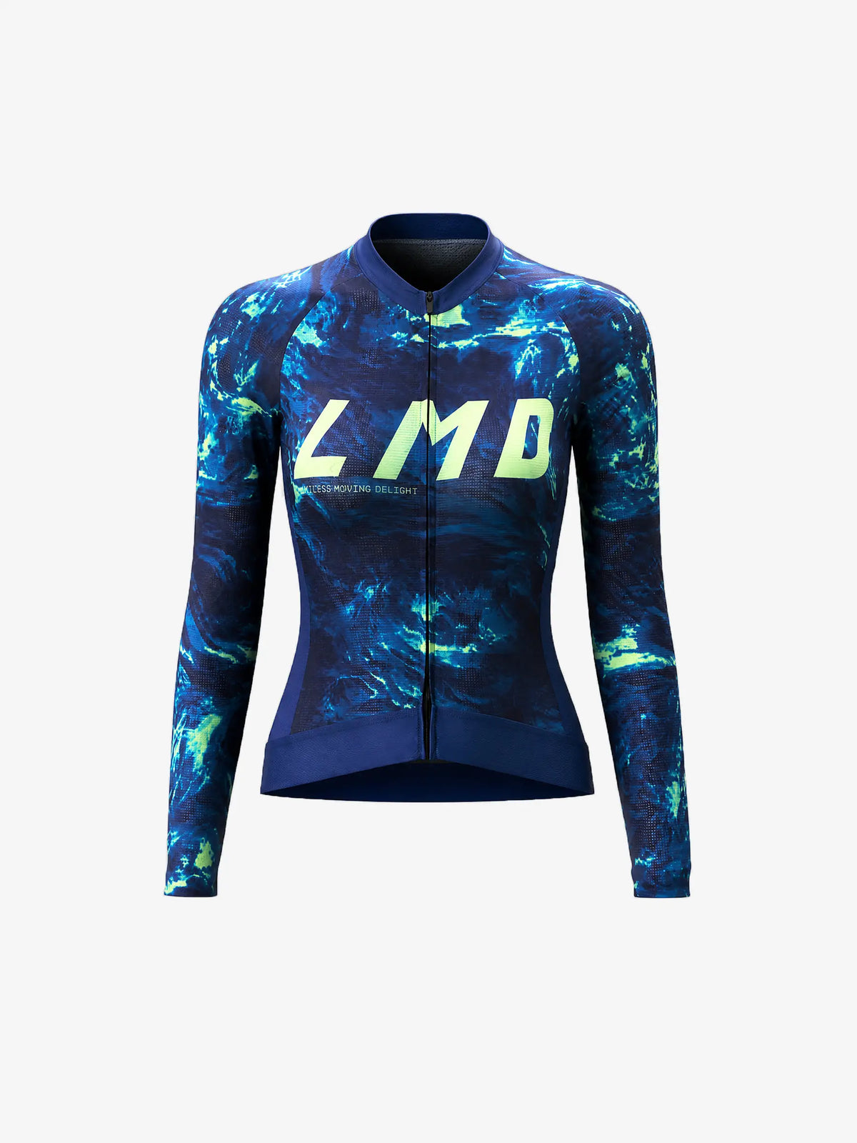 Unisex Cycling Jersey LS - Ocean - Pre - Order