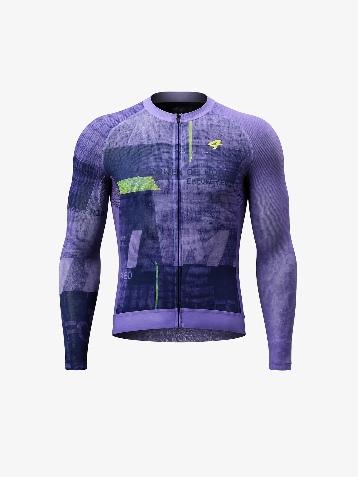 Men's Cycling Jersey LS - Violet - Pre - Order