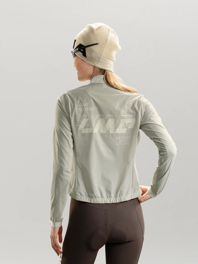 Women's Breeze Lightweight Cycling Windbreaker - Khaki