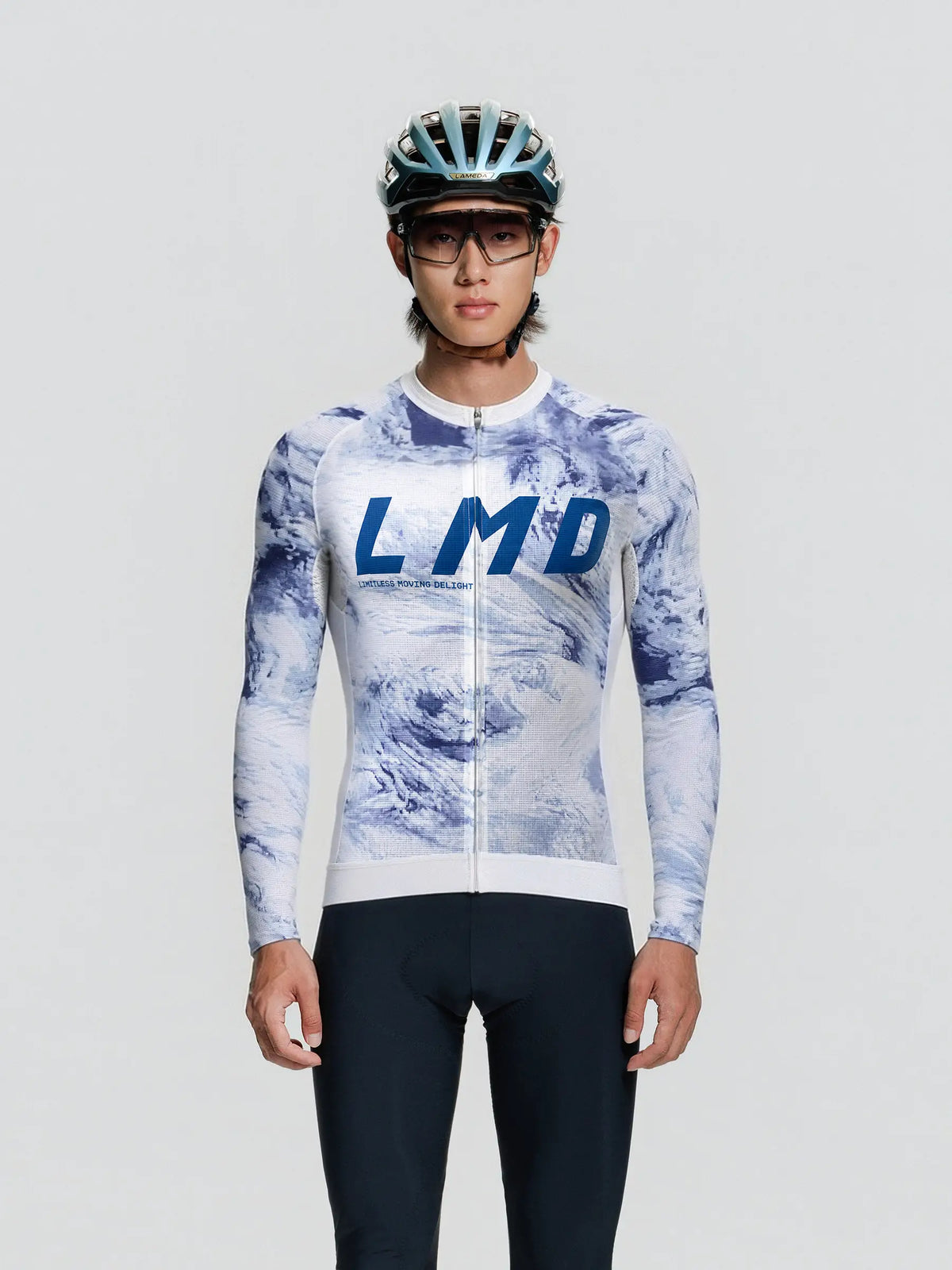 Men's Cycling Jersey LS - Marble - Pre - Order