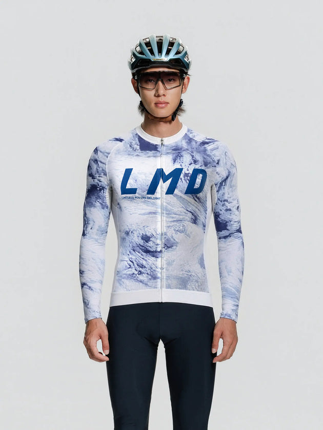 Men's Cycling Jersey LS - Marble - Pre - Order