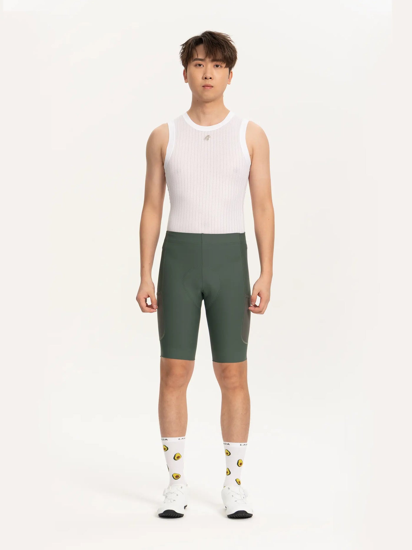 LAMEDA 21st Anniv. Special Heren Fietsbroek met bretels - Zwart - Pro