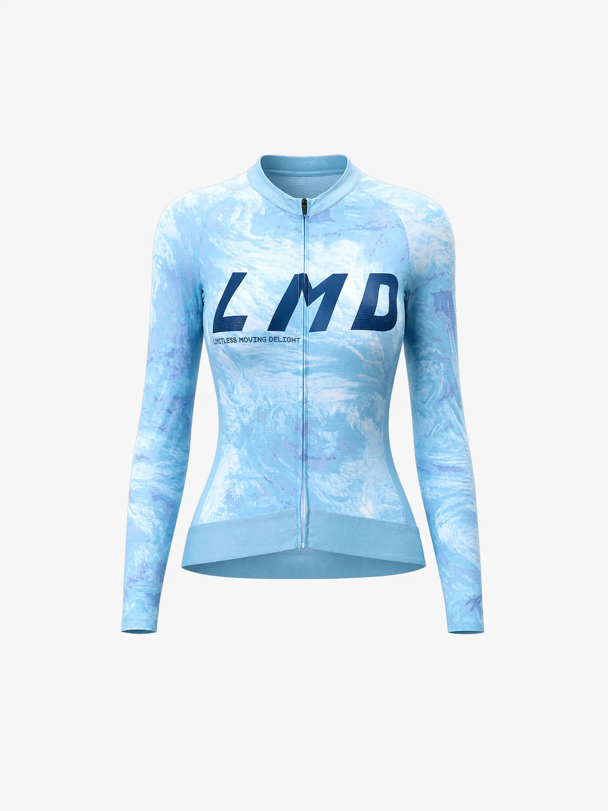 Unisex Cycling Jersey LS - Sky - Pre - Order