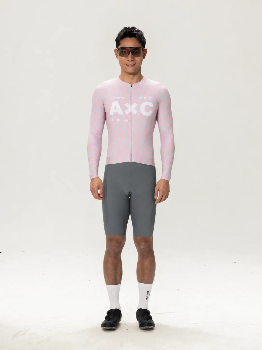 A*C Mens Cycling Jersey LS - Peach