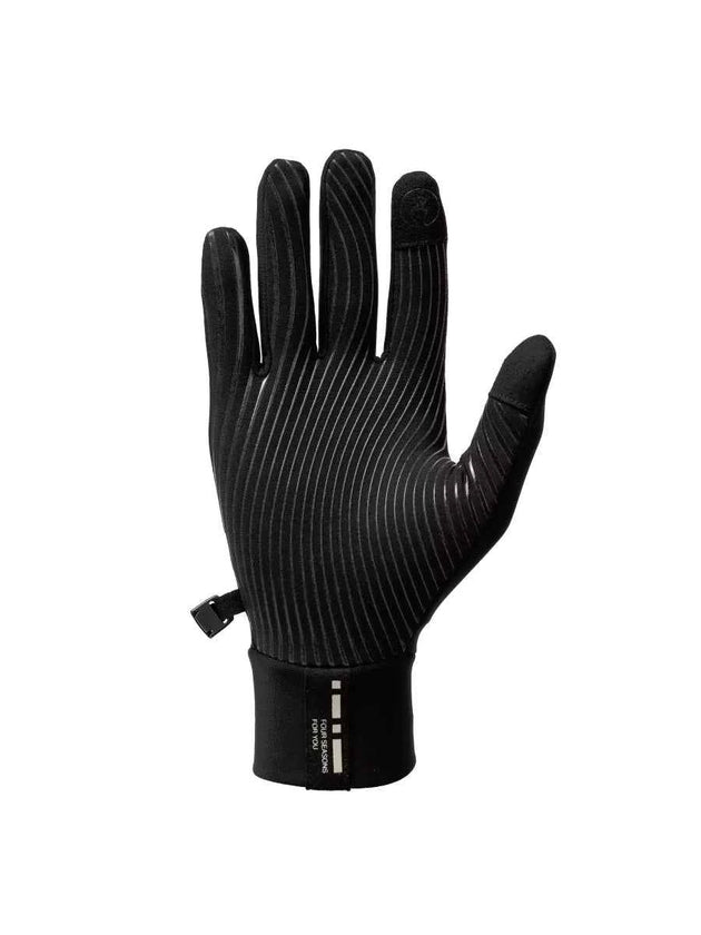 6066 Guantes Fleeced Bike - Negro