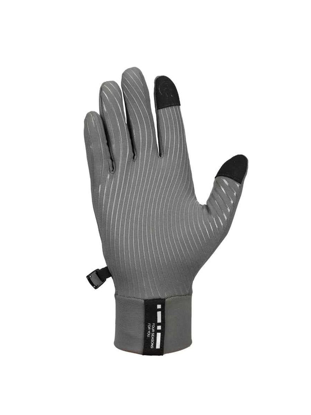6066 Fleeced Bike Gloves - Gray