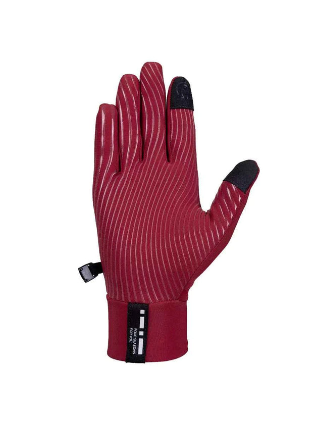 6066 Fleeced Bike Handschuhe - Rot