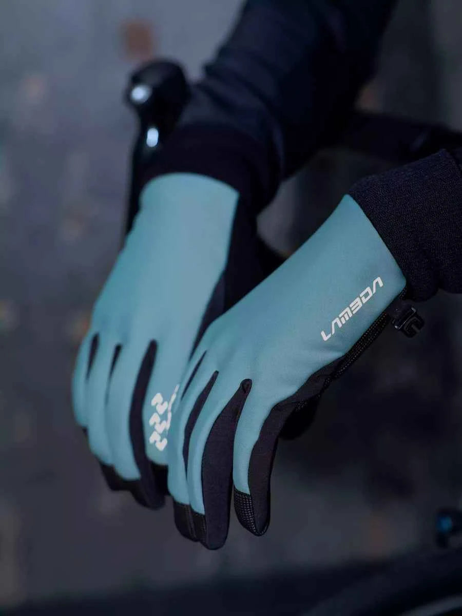 fahrradhandschuhe wasserabweisend LAMEDA 6069 Winddichte & wasserabweisende Radhandschuhe für 0-15°C