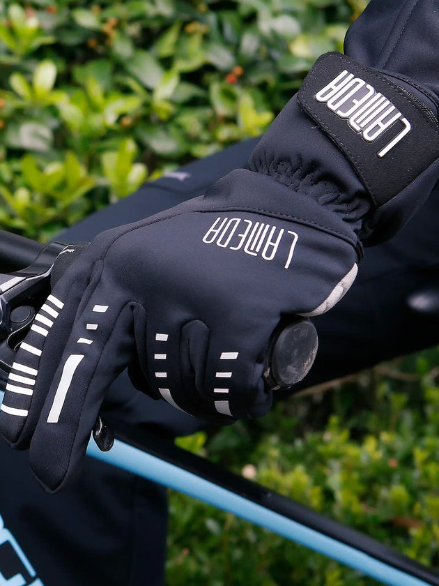 6098 Thermal Bike Gloves - Black