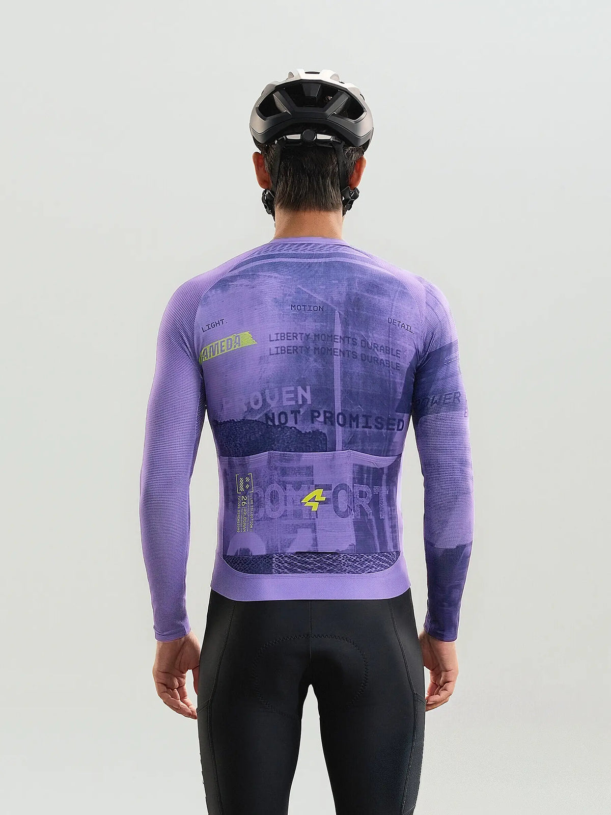 Men's Cycling Jersey LS - Violet - Pre - Order