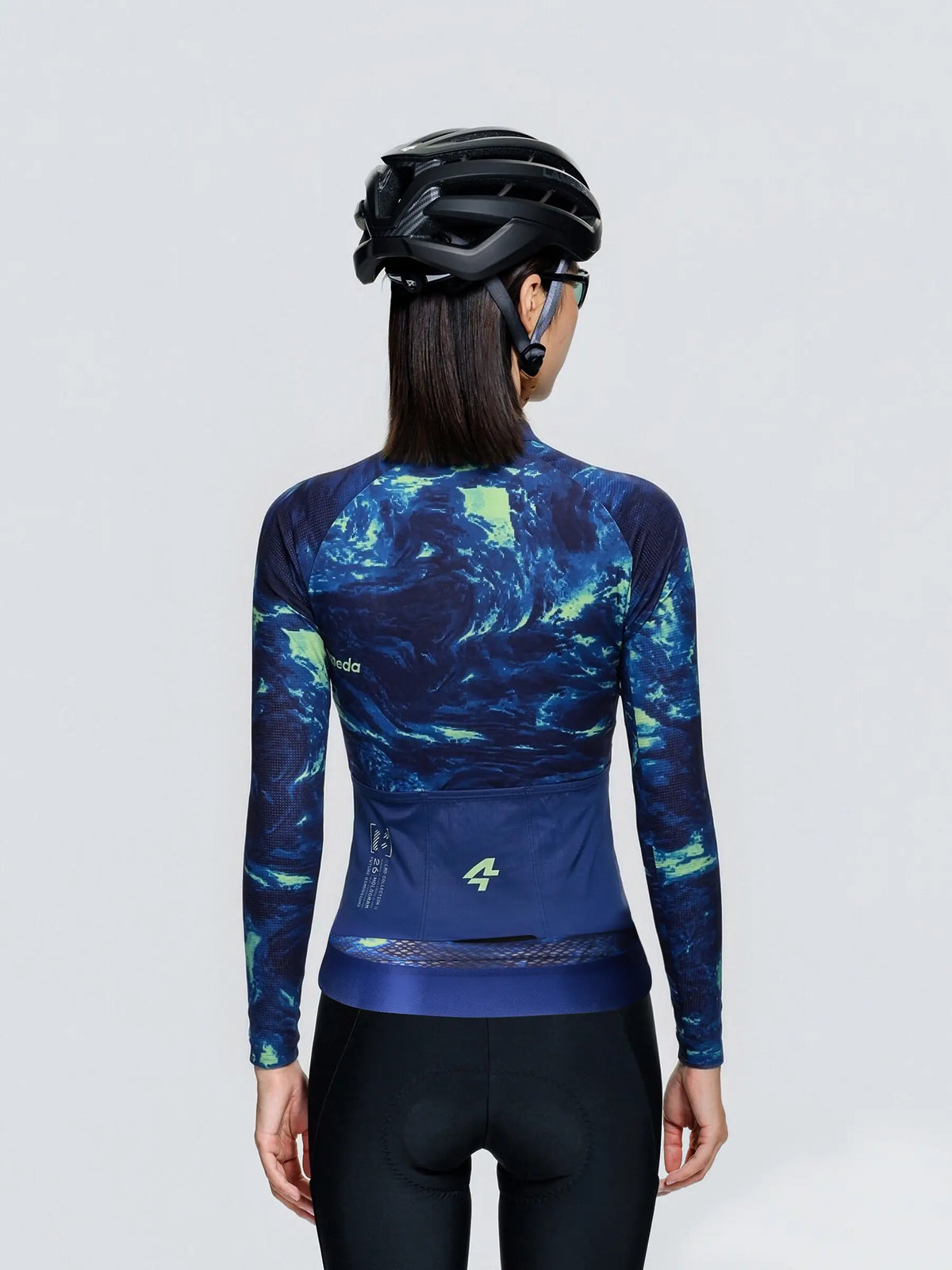 Unisex Cycling Jersey LS - Ocean - Pre - Order