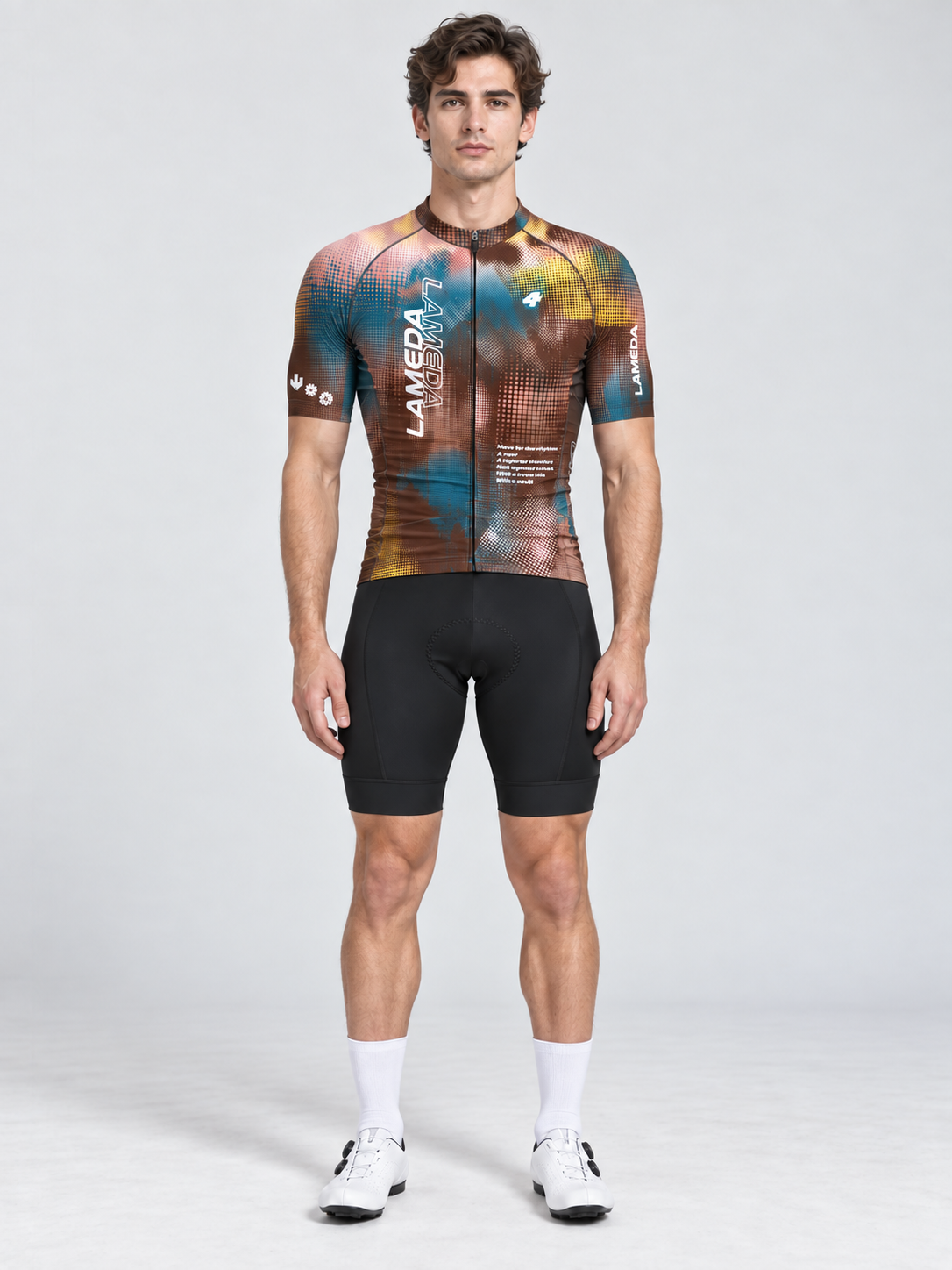 Men's Cycling Jersey - Mocha Pre-Order