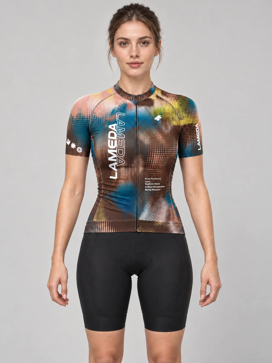 Unisex Cycling Jersey - Mocha Pre-Order