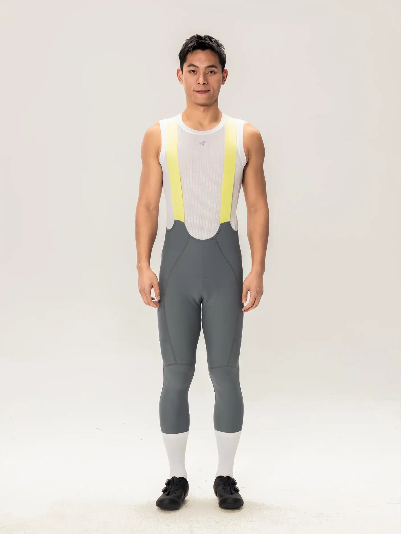 Lameda 21st Anniv. Special Men's Bib Tights - Gray Green Pro