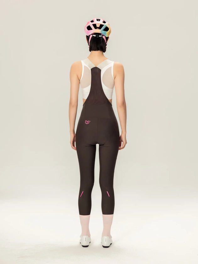 Lameda 21st Anniv. Special Women's Bib Tights -Khaki