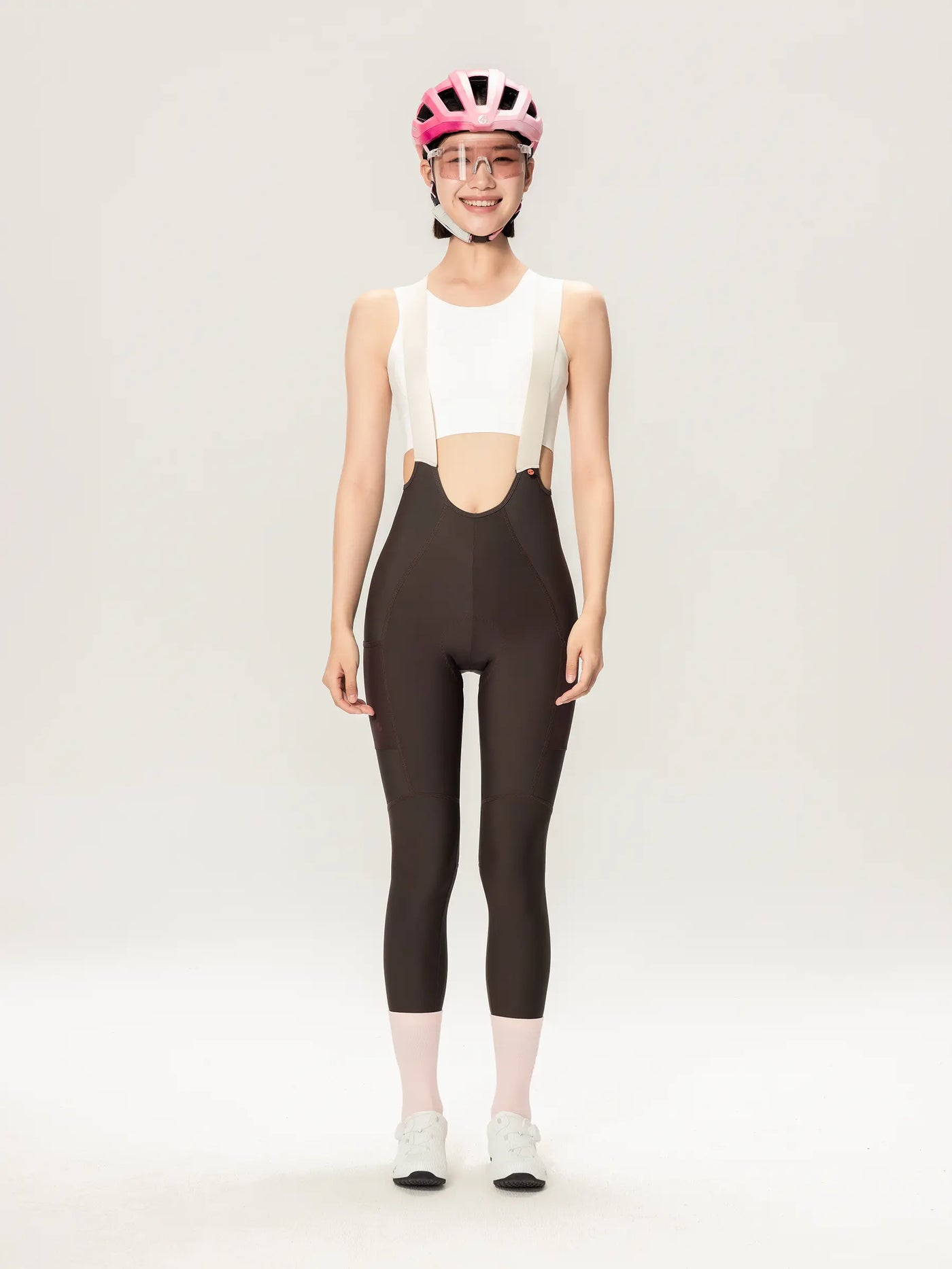 Mallas con tirantes Lameda Edición Especial 21 Aniversario para Mujer - Caqui