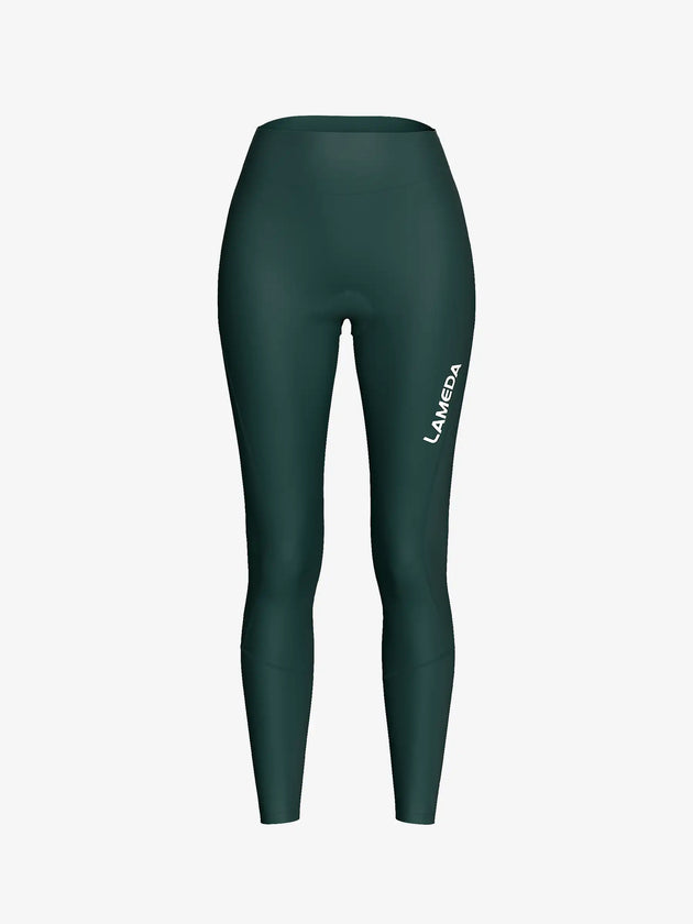 Basic Thermal Women's Tights T462 - Dark Green