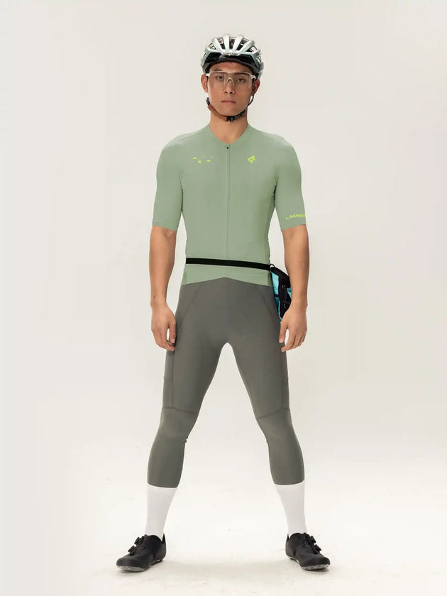 Jersey Corto de Manga Corta Roam para Hombre - Verde