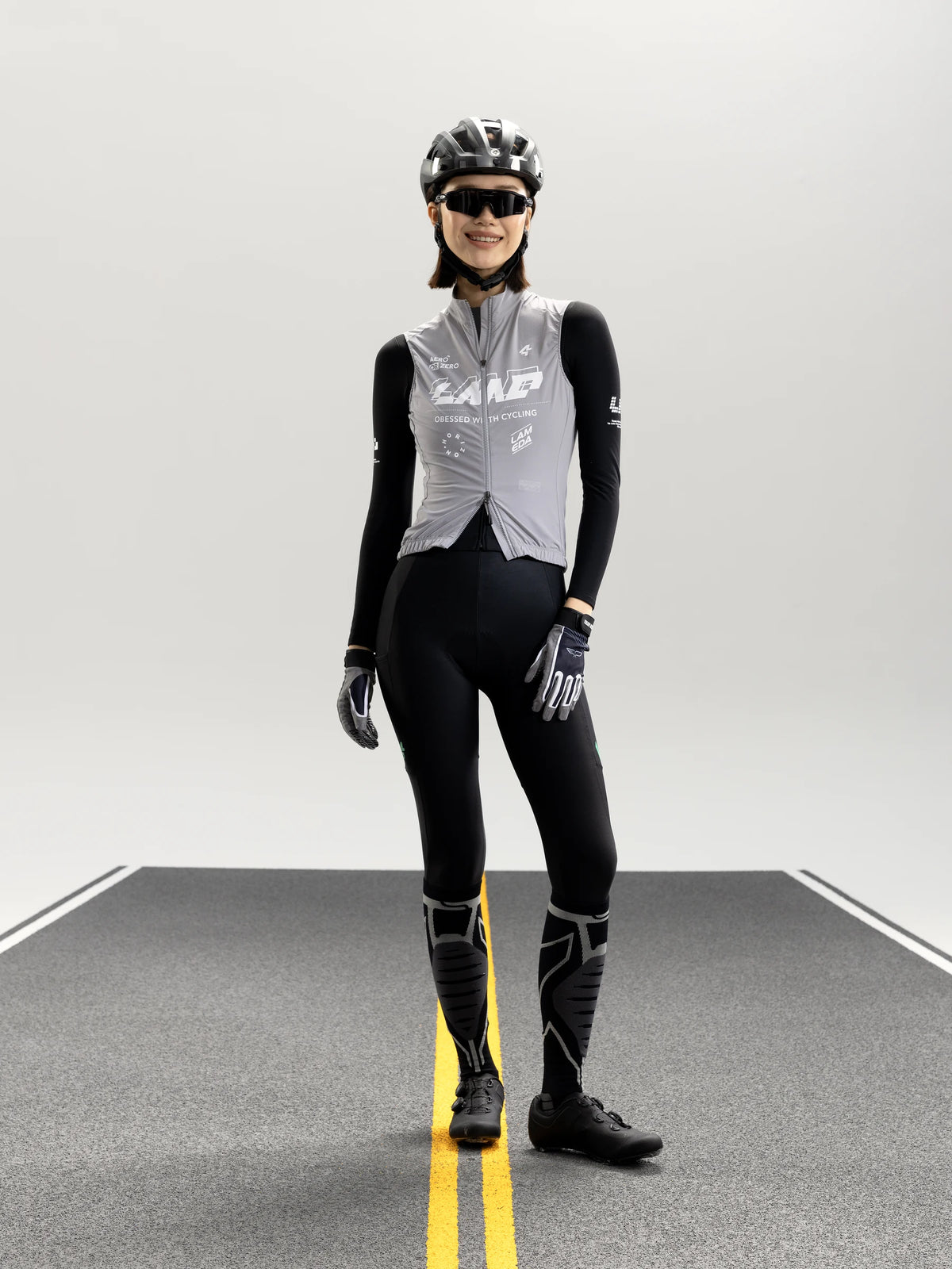 Women's Breeze Lightweight Cycling Vest - Gray