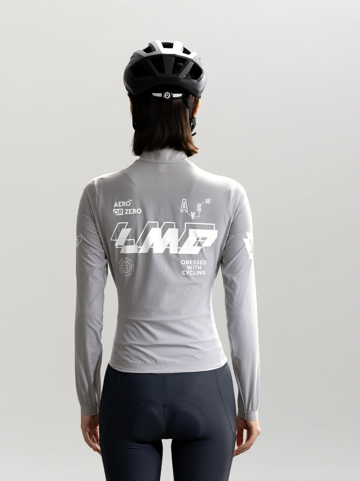 Women's Breeze Lightweight Cycling Windbreaker - Gray