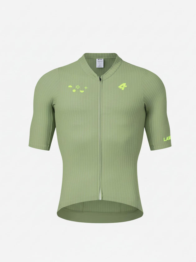 Jersey Corto de Manga Corta Roam para Hombre - Verde