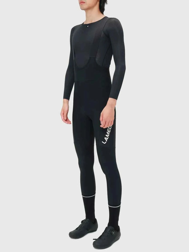 ドリフト メンズ サーマル・フリース・ビブタイツ - ブラック