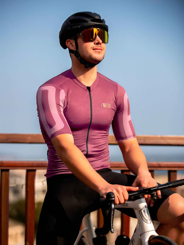 Dusk Herren Radtrikot – Kardamom-Lila