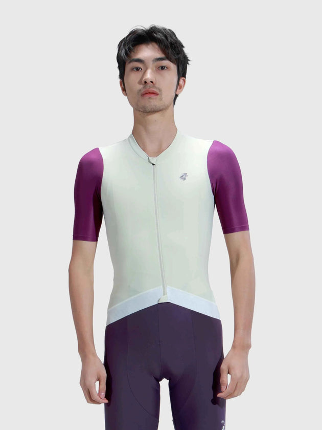 Flutter Herren Radtrikot – Cloud Fusion