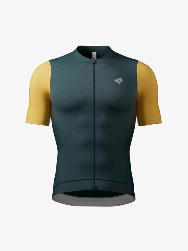 Flutter Men Cycling Jersey - Teal Blend