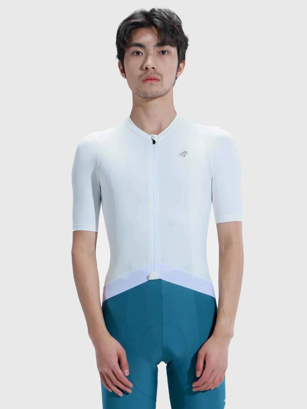 Flutter Men Radtrikot - Weiß