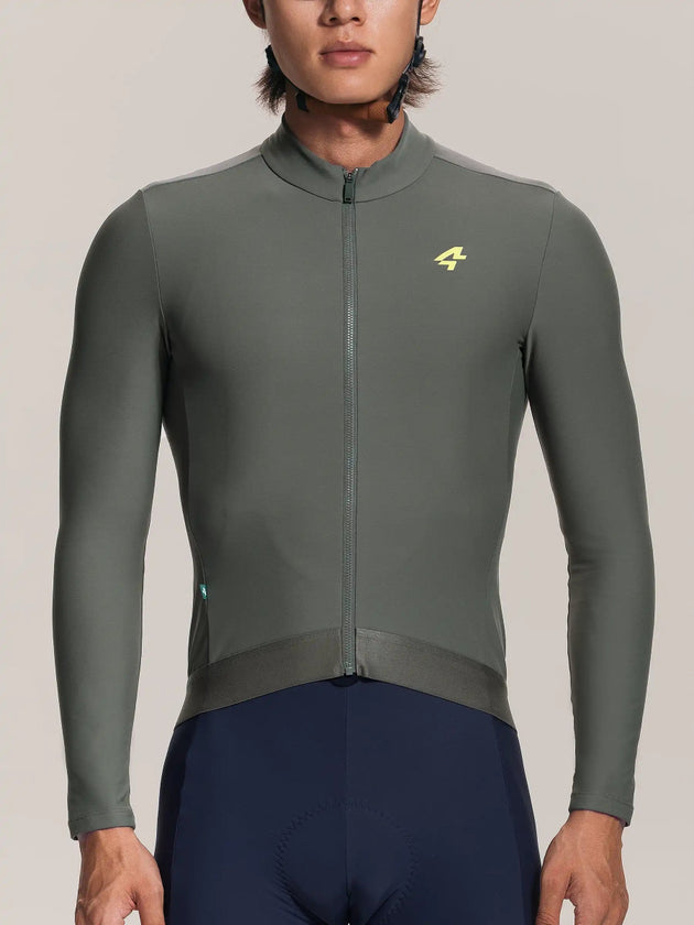 Freeze 20th Anniv. Special Men's Fleeced Thermal Jersey - Green