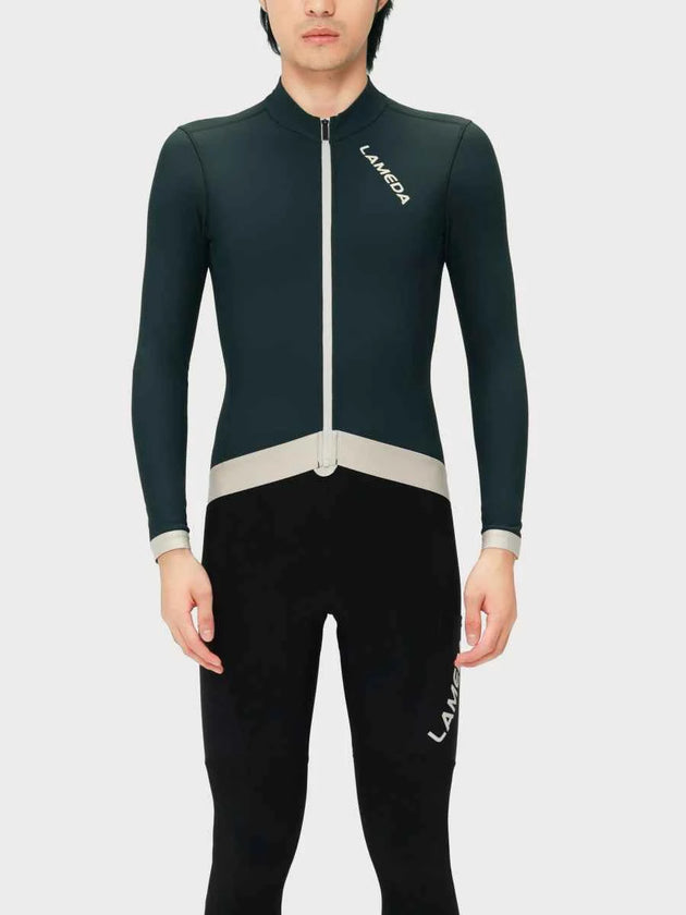 フリーズ・メンズ・フリース・サーマル・ジャージ - グリーン